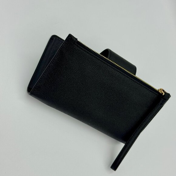 Coach Tech Wallet Black Crossgrain Leather - Picture 4 of 4